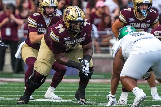 Texas State OL Tellek Lockette to redshirt, not on Bobcats roster
