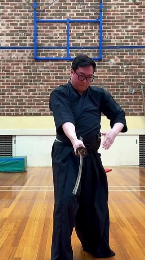 Eishin-ryū Iaijutsu Technique Tsukikage (Moon Shadow) 英信流居合術 月影