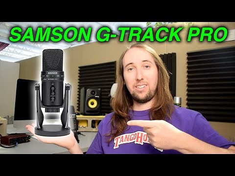 Samson G Track Pro In Depth Review 2021 | USB Condenser Microphone and Audio Interface