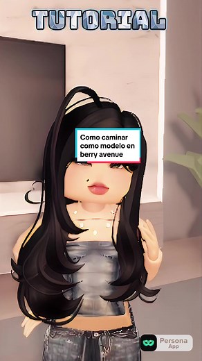Tutorial para Caminar como Modelo en Berry Avenue
