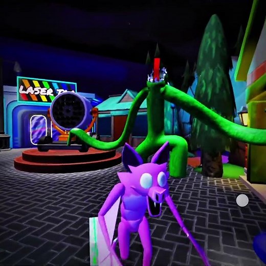 What If I Playing as Bat & Green Monster In Rainbow Friends funny moments #rainbowfriends #roblox