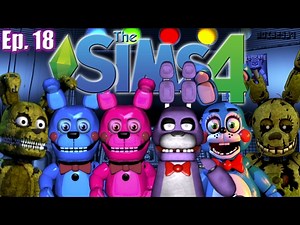 CLUB BUNNY & An Unexpected Death - The Sims 4: FNAF Sister Location - Ep 18