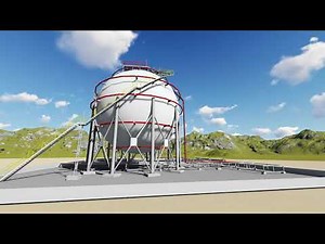 Spherical Tank 3D plan
