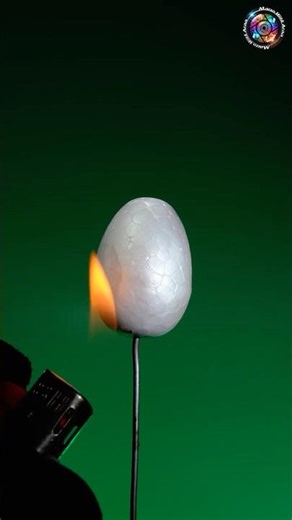 Satisfying Foam Burning #styrofoam #asmr #explore