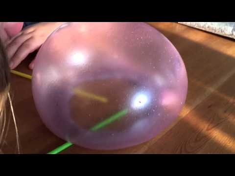 Make Slime Bubbles With a Straw