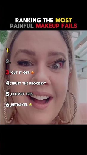 Ranking TikTok Makeup Fails That Get Progressively Worse #makeup #fails