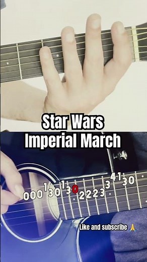 How to play Star Wars Imperial March on guitar