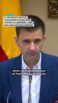 El presidente de RTVE: "Eurovisión es mucho más que un festival de canciones"