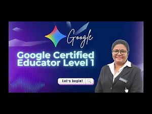 Persediaan Google Certified Educator Level 1 (GCE Level 1)