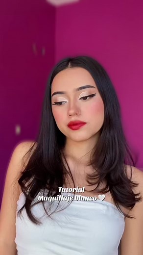 Tutorial de Maquillaje Blanco 🤍