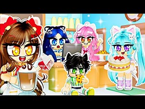 Working at a very NORMAL CAFE in Roblox...