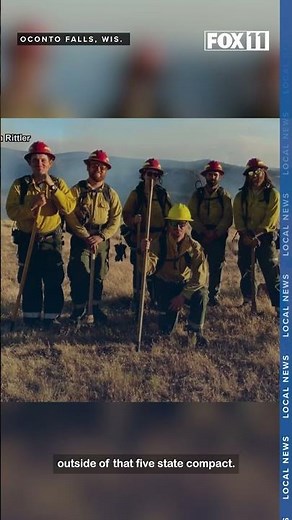 Wisconsin DNR members battling blazes out west