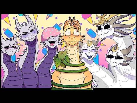 King Ghidorah & Moonhidora Meet Biollante & Queen Ghidoress (Godzilla Comic Dub)