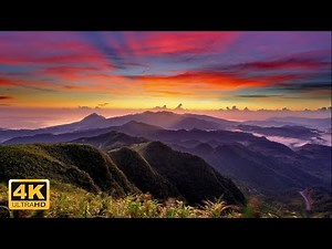 3 hour 4k Majestic Aerial Views with Relaxation Music