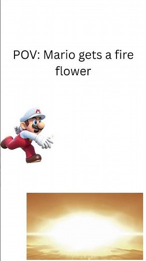 Mario gets a fire flower #smg4 #mario