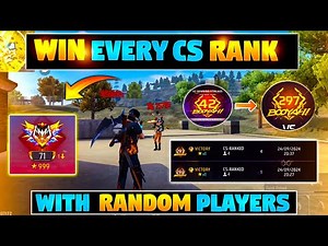 How to WIN Every CS RANKED with random player | cs rank tips and tricks | cs rank glitch