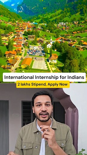 High Paying Internship for College Students... Details- EPFL Summer Internship Program Eligibility- Open to Bachelor and Master students in Computer Science, Electrical or related fields. Students from worldwide can apply, including India 2nd, 3rd, and final year students from BSc, MSc, BTech, MTech degrees Stipend- Benefits CHF 1800 monthly stipend or 2 lakhs INR per month plus travel reimbursement. Research in top EPFL labs and exposure to world-class faculty. Duration- 2 to 3 months during su