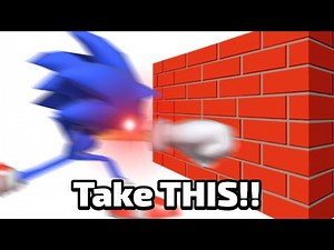 Sonic Punches A Wall