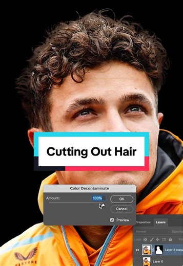 Dos consejos rápidos para recortar pelo en Photoshop