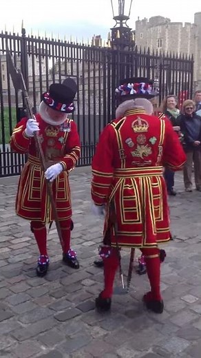 Yeomen - Beefeaters Guarding Tower of London