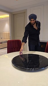 Revolving Dining table by The Furnish Masters #diningtable #reels #furnituredesign | Pind United Club