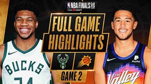 📚 Booker, Suns Power to Game 2 Victory! ☀️ Led by Devin Booker’s 31 PTS (7 3PM), 5 REB and 6 AST, the Phoenix Suns defeated the Milwaukee Bucks, 118-108, in Game 2. Mikal Bridges (Playoff career-high 27 PTS) and Chris Paul (23 PTS, 4 REB, 8 AST) added 50 PTS for the Suns in the victory, while Giannis Antetokounmpo tallied a Playoff career-high 42 PTS, along with 12 REB, 4 AST and 3 BLK for the Bucks. The Suns lead this best-of-seven series, 2-0. Next Game: Phoenix Suns at Milwaukee Bucks - July