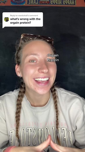 Replying to @vaedrahall deep dive on orgain organic protein 👎🏼 I’d say this would be a pass for me since there are better options out there for the same price! 😊 (plus an extra gram of protein) woohoo #veganprotein #veganproteinpowder #orgainprotein #skipthis #holistichealth #woowoohippie #holisticnutritionist #thisnotthat #veganproteinreview