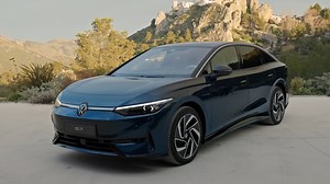 VW ID7 2023 electric sedan review and real world range test