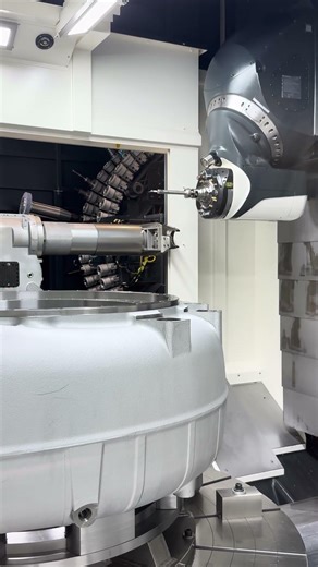 Huge DMGMORI machine tool change! #engineering #cnc #machine #machining