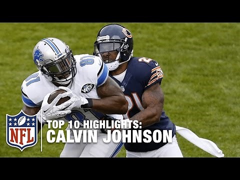Top 10 Calvin Johnson Career Highlights | NFL