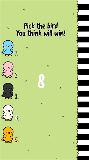 Brainy Birdy on Instagram: "Which bird did you pick? 😂🐦 . . . . . . . . #cartoon #animation #cute #kawaii #일러스트"
