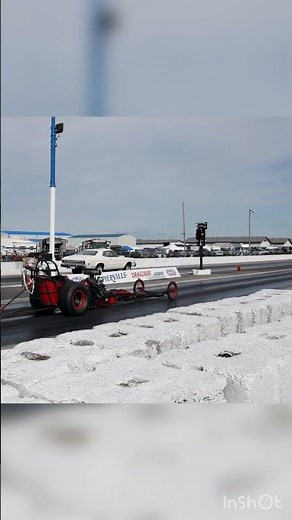 Mini Dragster going 5.45 on the 1/8 mile at Napiervilledragway