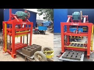 small manual concrete cement hollow block making machine for blocks and interlocking pavers