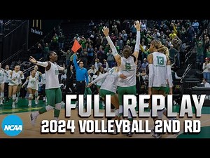 Oregon vs. TCU: 2024 NCAA volleyball second round | FULL REPLAY