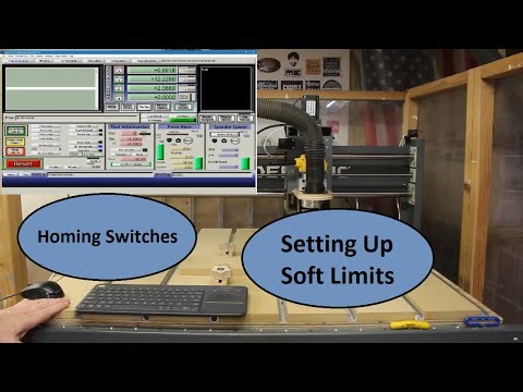 Homing Switches Setting up Soft Limits