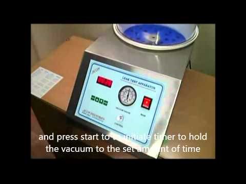 How to Check Seal Integrity of a Pack Using a Leak Test Apparatus