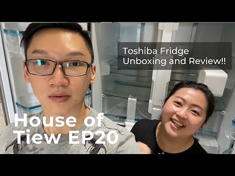 Toshiba Fridge Review and Unboxing |House Reno||House of Tiew Ep20|