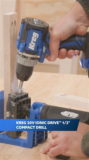 Engineered with a deep understanding of woodworkers’ needs, workflows, and aspirations, our new Ionic Drive drill and driver are built to help you get the job done right. What project are you tackling next? https://bit.ly/4mBGMOG #PoweredByKreg | Kreg Tool