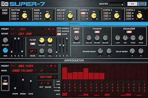 Super-7 by UVI - Synth Plugin VST VST3 Audio Unit AAX