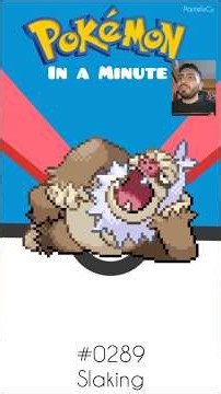 Slaking 🦧💤💪 | Pokédex in a Minute #pokemon #shorts #Slaking