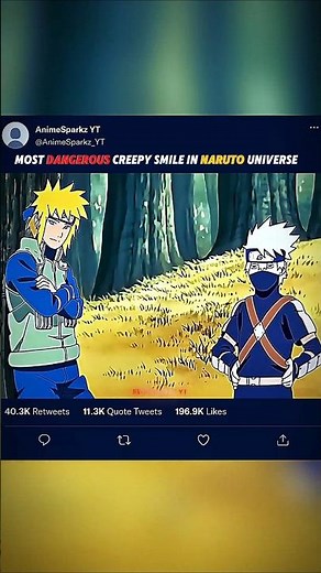 The Most Dangerous Creepy Smile in Naruto 😨🔥