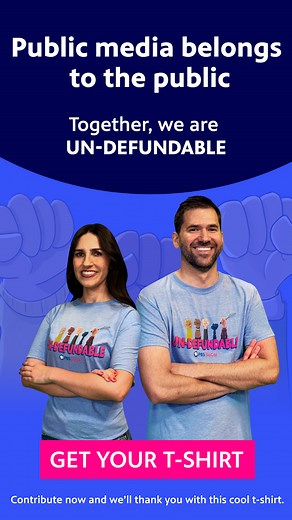 PBS SoCal is the Public's Media, and when the public stands with us, we're truly Un-Defundable. Here's a t-shirt to prove it. Get yours today! | PBS SoCal
