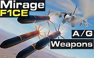 DCS_ Mirage F1ce_ 火箭弹，炸弹以及对地机炮教程（翻译）