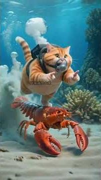 Goldfish is the Undercover King. Fat Orange Lobster Fails in Revenge. Lobster Shell Turns into S