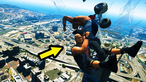 GTA 5 WWE Extreme Moments Compilation #15 (GTA V WWE Mods)