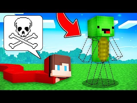 JJ and Mikey Survived 100 Days without ARMS and LEGS - Minecraft Maizen