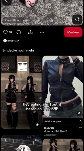 Recreating DTI Outfit Inspired by Doris