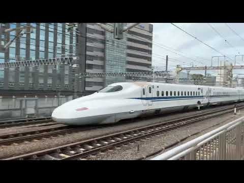 東海道新幹線 静岡駅 新幹線通過 在来線集
