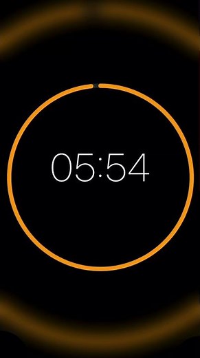6 minute timer on (iphone) My channel is in the first comment