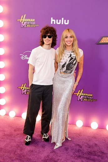 Miley Cyrus and Maxx Morando Step Out at the 'Hannah Montana' Anniversary Premiere